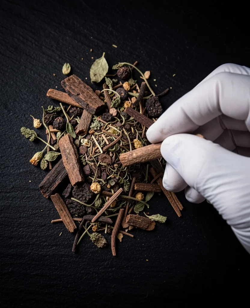 Botanical raw material selection